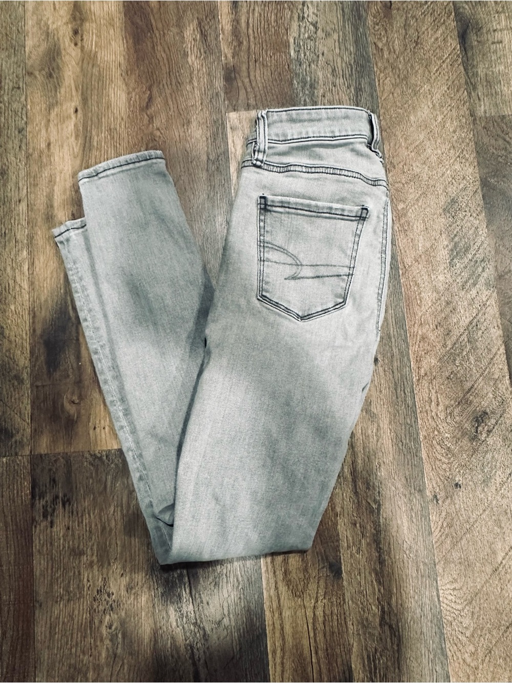 Forever 21 Light Gray Skinny Jeans